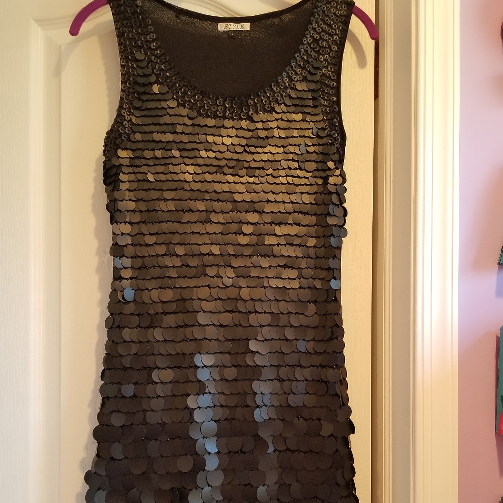 Designer Black Dress